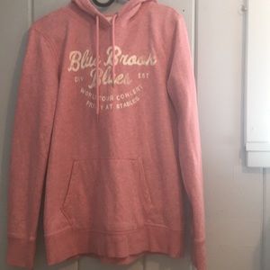 pink hoodie from hnm